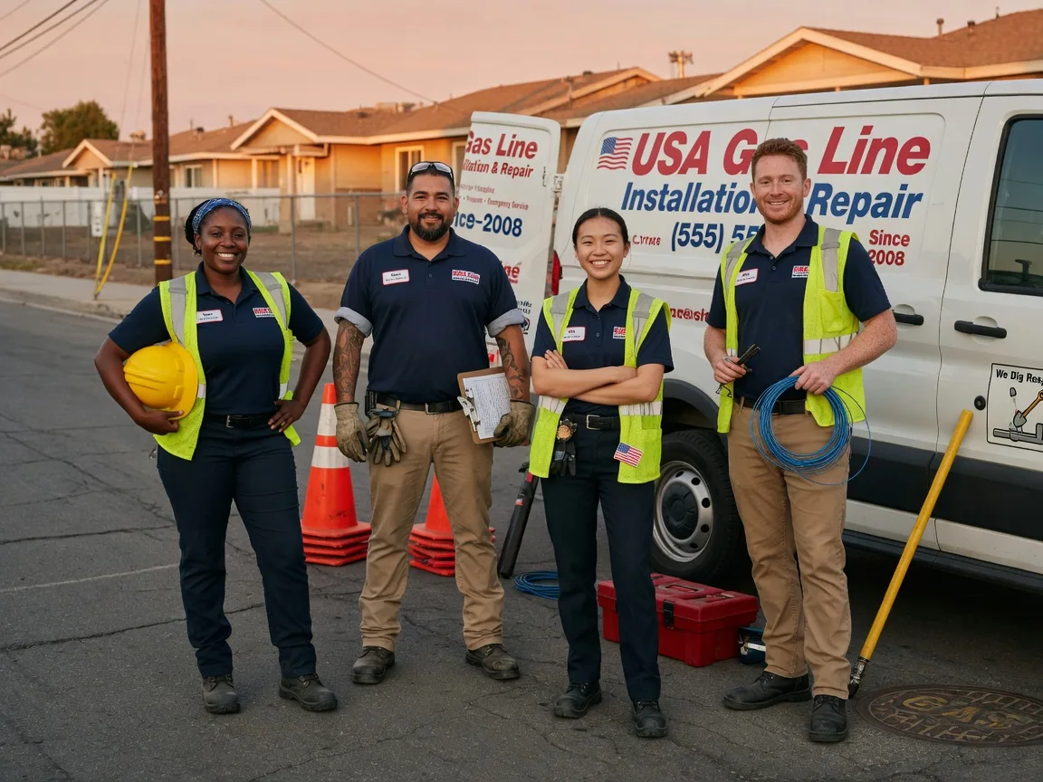 Gas Line Installation company in Elm Grove, LA